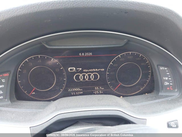 Aukcja sprzedaży 2017 Audi Q7 Technik S-line, vin: WA1WAAF72HD004115, numer aukcji: 40068674