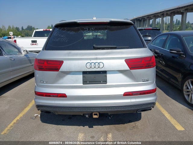 Aukcja sprzedaży 2017 Audi Q7 Technik S-line, vin: WA1WAAF72HD004115, numer aukcji: 40068674