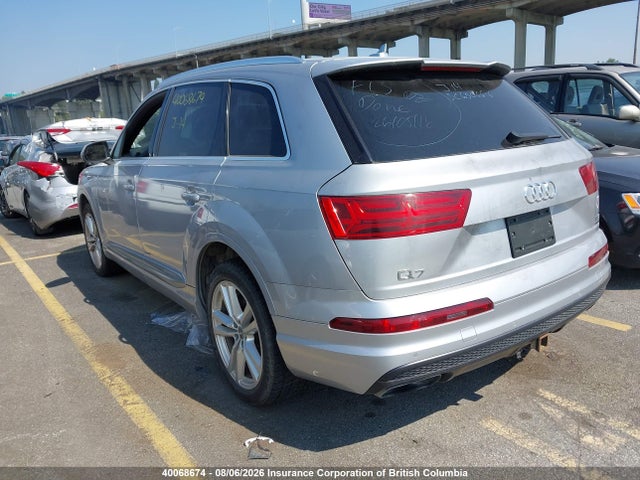 Aukcja sprzedaży 2017 Audi Q7 Technik S-line, vin: WA1WAAF72HD004115, numer aukcji: 40068674