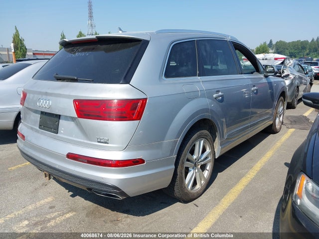 Aukcja sprzedaży 2017 Audi Q7 Technik S-line, vin: WA1WAAF72HD004115, numer aukcji: 40068674