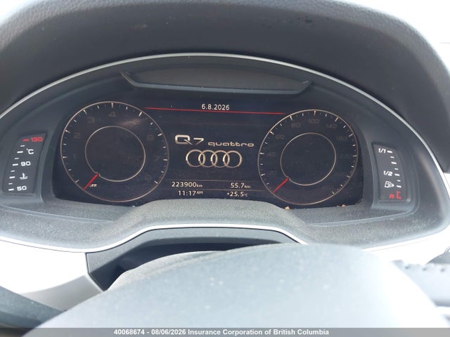 Aukcja sprzedaży 2017 Audi Q7 Technik S-line, vin: WA1WAAF72HD004115, numer aukcji: 40068674