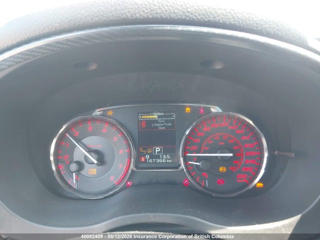 40082409 :رقم المزاد ، JF1VA1L6XG8800945 vin ، 2016 Subaru Wrx Limited مزاد بيع