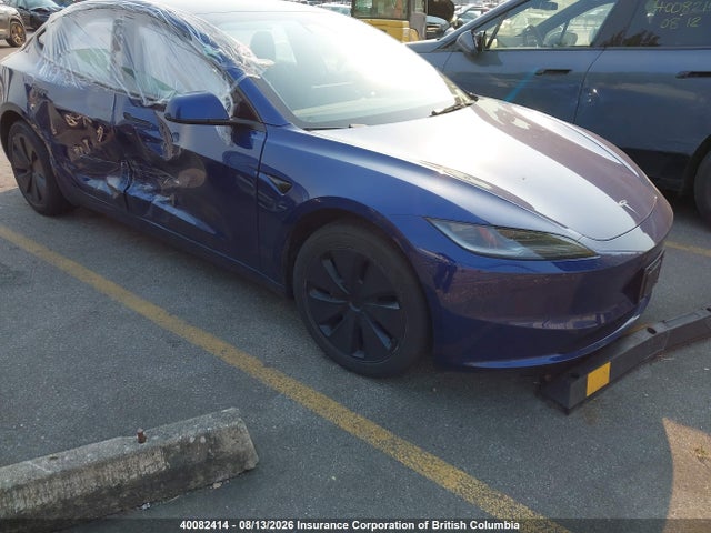 Auction sale of the 2024 Tesla Model 3, vin: LRW3E7EBXRC200586, lot number: 40082414