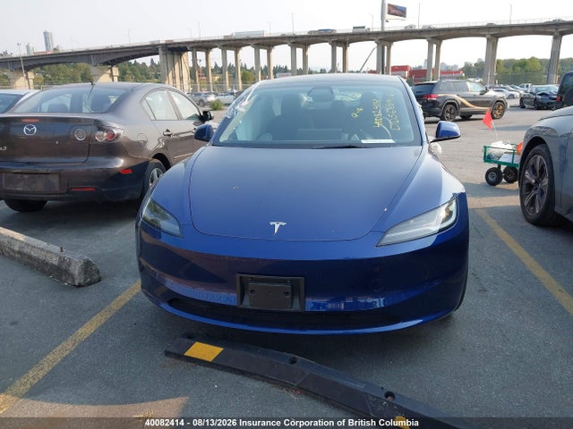 Auction sale of the 2024 Tesla Model 3, vin: LRW3E7EBXRC200586, lot number: 40082414