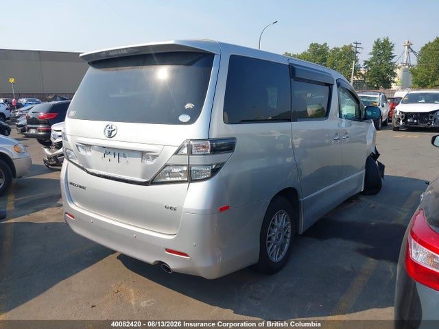 Aukcja sprzedaży 2009 Toyota Alphard, vin: GGH258008906, numer aukcji: 40082420
