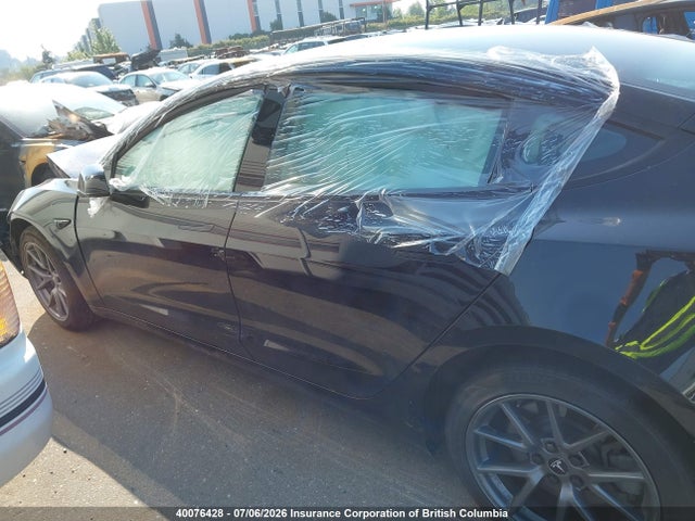 2023 Tesla Model 3 მანქანა იყიდება აუქციონზე, vin: LRW3E1FA6PC899490, აუქციონის ნომერი: 40076428