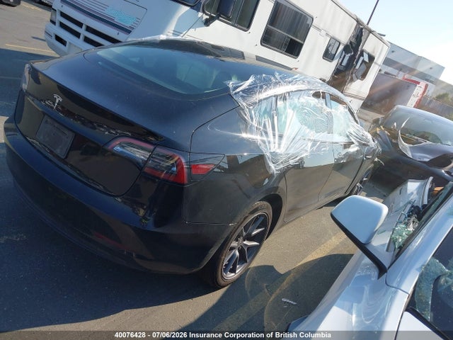 2023 Tesla Model 3 მანქანა იყიდება აუქციონზე, vin: LRW3E1FA6PC899490, აუქციონის ნომერი: 40076428
