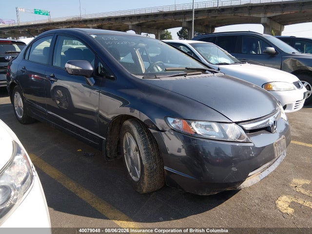 40079048 :رقم المزاد ، JHMFA36257S801182 vin ، 2007 Honda Civic Hybrid مزاد بيع