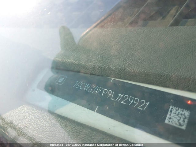 Продажа на аукционе авто 2020 Chevrolet Express 2500 Work Van, vin: 1GCWGAFP9L1129921, номер лота: 40082454
