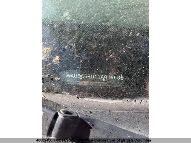 Продажа на аукционе авто 2001 Audi A4, vin: WAUDC68D11A019538, номер лота: 40082460