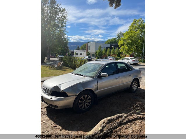 Продажа на аукционе авто 2001 Audi A4, vin: WAUDC68D11A019538, номер лота: 40082460