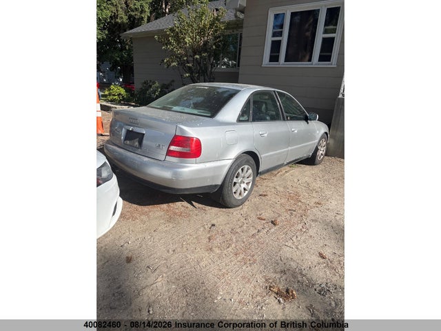 Продажа на аукционе авто 2001 Audi A4, vin: WAUDC68D11A019538, номер лота: 40082460
