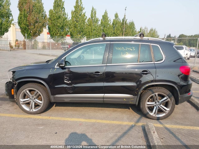 Продажа на аукционе авто 2017 Volkswagen Tiguan Highline, vin: WVGLV7AX8HK035674, номер лота: 40082463