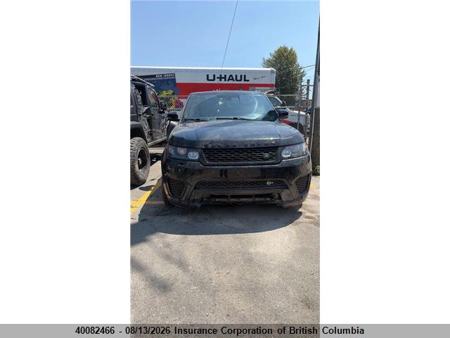 Продажа на аукционе авто 2016 Land Rover Range Rover Sport Svr, vin: SALWZ2EF1GA107709, номер лота: 40082466