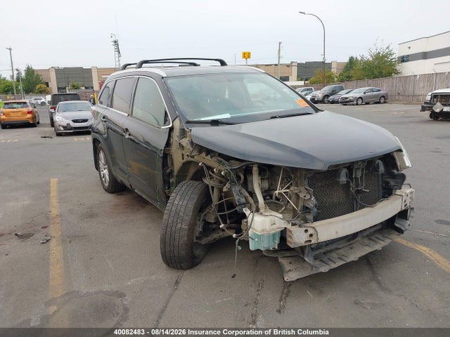 40082483 :رقم المزاد ، 5TDJKRFH6GS504818 vin ، 2016 Toyota Highlander Xle مزاد بيع