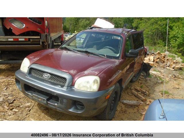 Aukcja sprzedaży 2003 Hyundai Santa Fe, vin: KM8SB13D33U543682, numer aukcji: 40082496