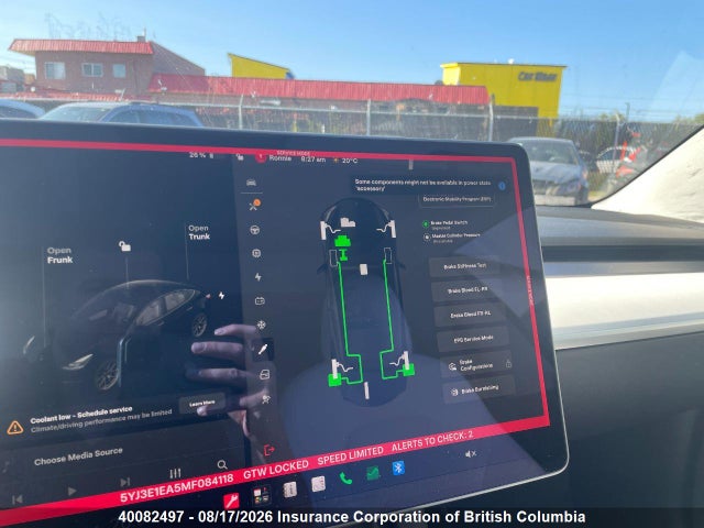 Tesla MODEL 3 2021 5YJ3E1EA5MF084118 Image 20