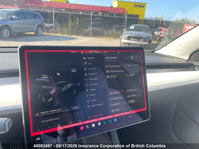 Tesla MODEL 3 2021 5YJ3E1EA5MF084118 Image 27