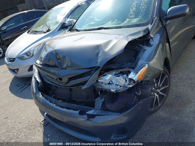 40081980 :رقم المزاد ، 2T1BU4EE6DC043987 vin ، 2013 Toyota Corolla S/le مزاد بيع