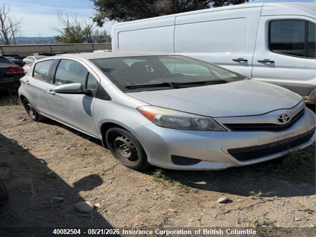 Продажа на аукционе авто 2014 Toyota Yaris, vin: VNKKTUD30EA005011, номер лота: 40082504