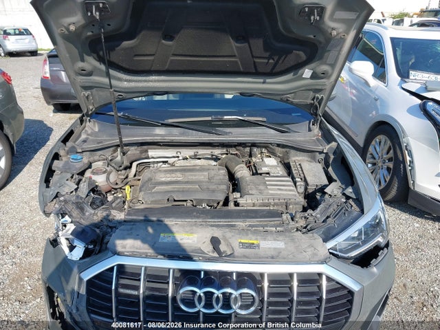 40081617 :رقم المزاد ، WA1EECF36K1081197 vin ، 2019 Audi Q3 Premium Plus S-line مزاد بيع