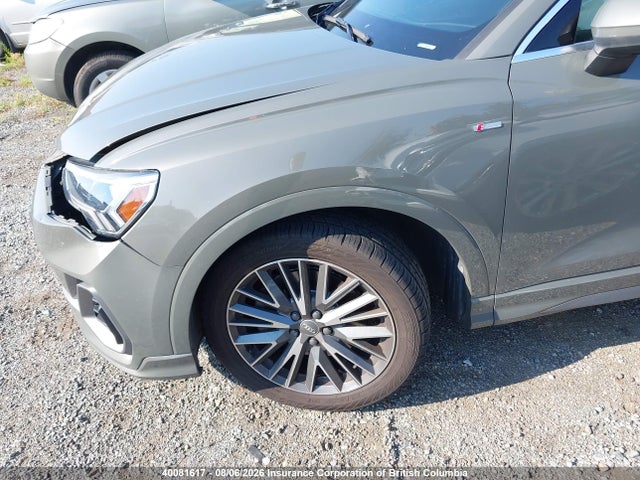 40081617 :رقم المزاد ، WA1EECF36K1081197 vin ، 2019 Audi Q3 Premium Plus S-line مزاد بيع