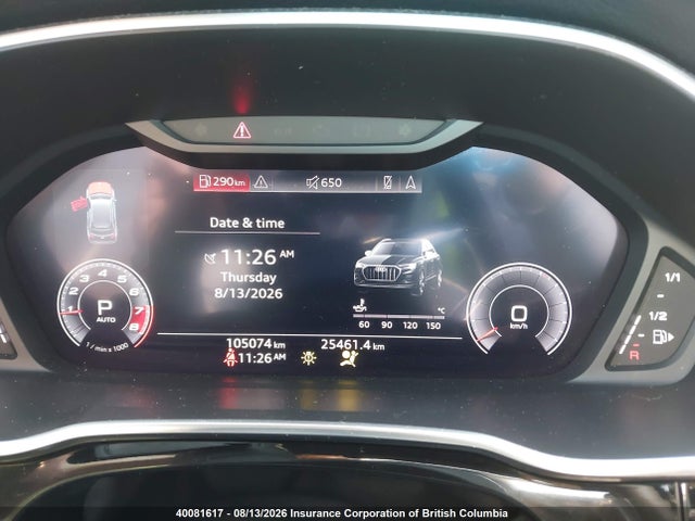 40081617 :رقم المزاد ، WA1EECF36K1081197 vin ، 2019 Audi Q3 Premium Plus S-line مزاد بيع