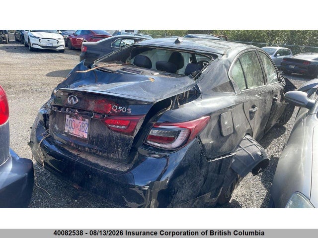 Продажа на аукционе авто 2019 Infiniti Q50, vin: JN1FV7AR9KM800571, номер лота: 40082538