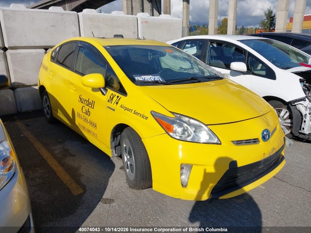 Aukcja sprzedaży 2013 Toyota Prius, vin: JTDKN3DU4D5569869, numer aukcji: 40074043