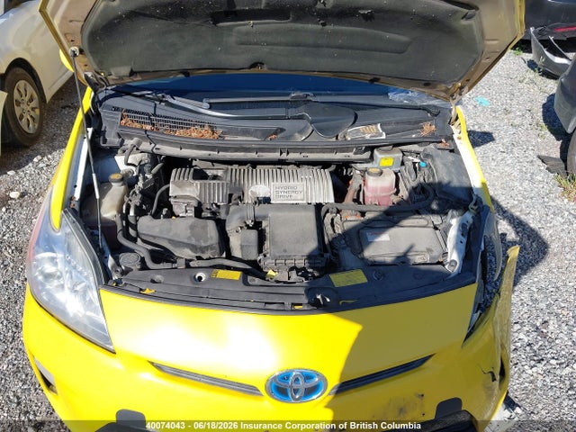 Aukcja sprzedaży 2013 Toyota Prius, vin: JTDKN3DU4D5569869, numer aukcji: 40074043