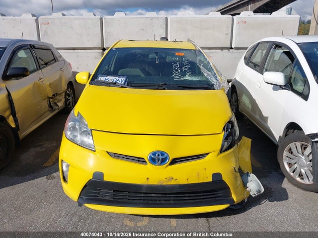 Aukcja sprzedaży 2013 Toyota Prius, vin: JTDKN3DU4D5569869, numer aukcji: 40074043