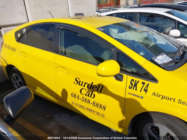 Aukcja sprzedaży 2013 Toyota Prius, vin: JTDKN3DU4D5569869, numer aukcji: 40074043