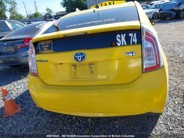Aukcja sprzedaży 2013 Toyota Prius, vin: JTDKN3DU4D5569869, numer aukcji: 40074043