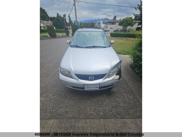Aukcja sprzedaży 2003 Mazda Protege Es/lx/se, vin: JM1BJ225431213753, numer aukcji: 40082549