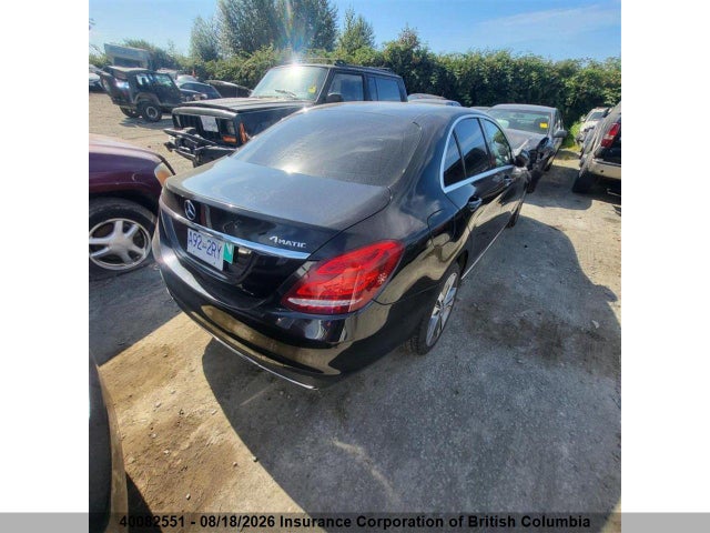 Aukcja sprzedaży 2016 Mercedes-benz C 300 4mati, vin: 55SWF4KB7GU170980, numer aukcji: 40082551