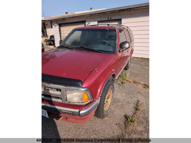 Aukcja sprzedaży 1996 Chevrolet Blazer, vin: 1GNDT13W8T2105710, numer aukcji: 40082552