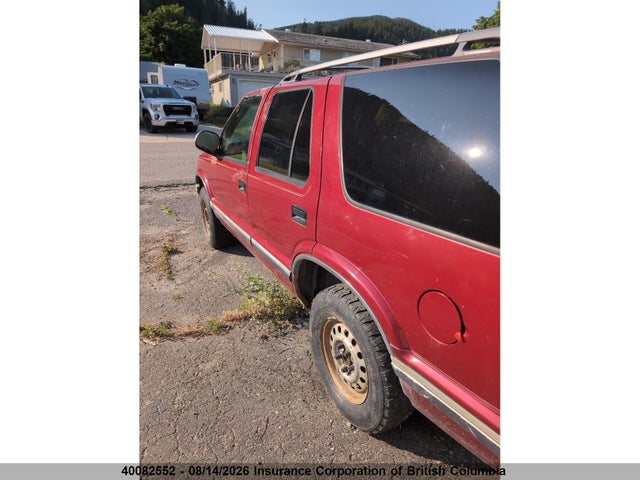Aukcja sprzedaży 1996 Chevrolet Blazer, vin: 1GNDT13W8T2105710, numer aukcji: 40082552