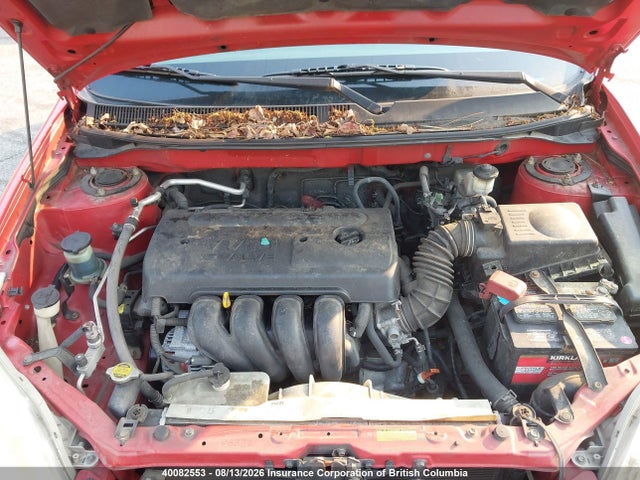 40082553 :رقم المزاد ، 2T1KR32E55C909549 vin ، 2005 Toyota Corolla Matrix Xr مزاد بيع