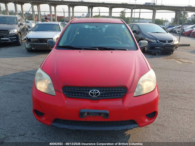 40082553 :رقم المزاد ، 2T1KR32E55C909549 vin ، 2005 Toyota Corolla Matrix Xr مزاد بيع