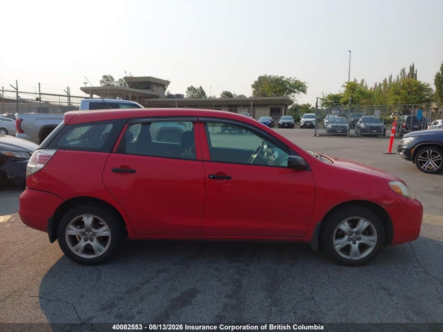 40082553 :رقم المزاد ، 2T1KR32E55C909549 vin ، 2005 Toyota Corolla Matrix Xr مزاد بيع