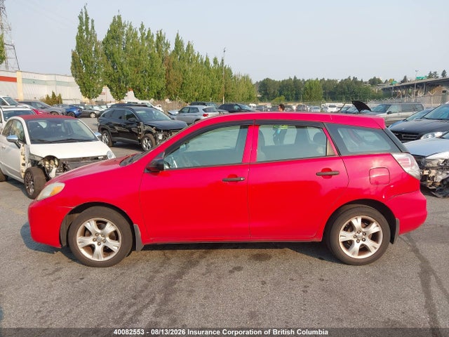 40082553 :رقم المزاد ، 2T1KR32E55C909549 vin ، 2005 Toyota Corolla Matrix Xr مزاد بيع