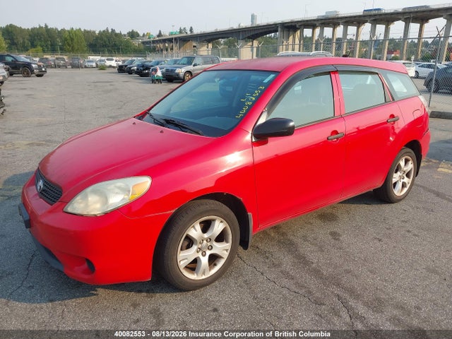40082553 :رقم المزاد ، 2T1KR32E55C909549 vin ، 2005 Toyota Corolla Matrix Xr مزاد بيع