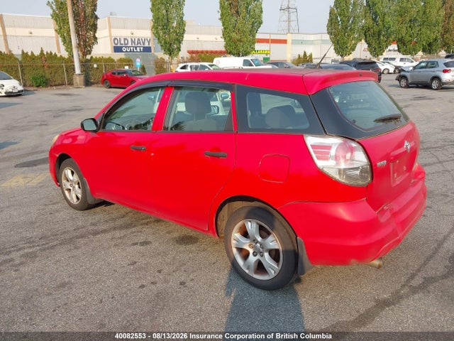 40082553 :رقم المزاد ، 2T1KR32E55C909549 vin ، 2005 Toyota Corolla Matrix Xr مزاد بيع