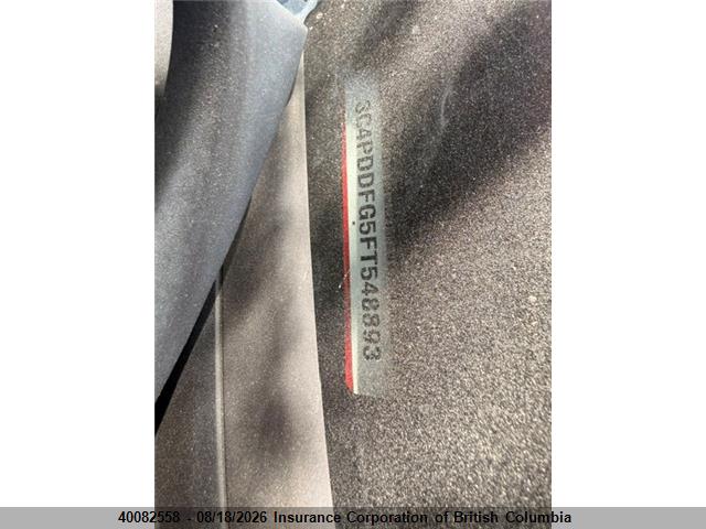 Auction sale of the 2015 Dodge Journey R/t, vin: 3C4PDDFG5FT548893, lot number: 40082558