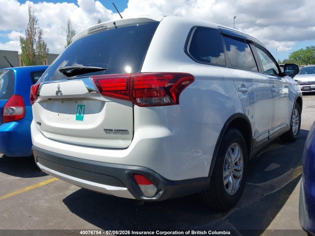 Продаж на аукціоні авто 2016 Mitsubishi Outlander Es, vin: JA4AD2A36GZ601877, номер лоту: 40076754