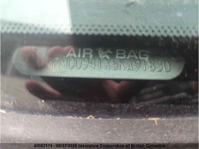 40082574 :رقم المزاد ، 1FMCU941X5KA91830 vin ، 2005 Ford Escape Limited مزاد بيع
