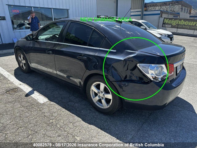 40082579 :رقم المزاد ، 1G1PF5SB7G7207326 vin ، 2016 Chevrolet Cruze مزاد بيع