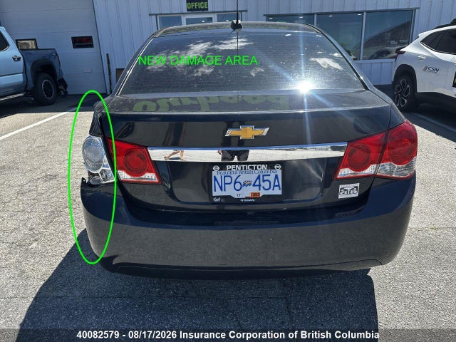 40082579 :رقم المزاد ، 1G1PF5SB7G7207326 vin ، 2016 Chevrolet Cruze مزاد بيع