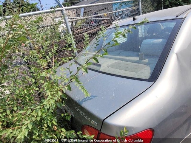 Продажа на аукционе авто 2003 Toyota Corolla Ce/le/s, vin: 2T1BR32E33C708374, номер лота: 40082581