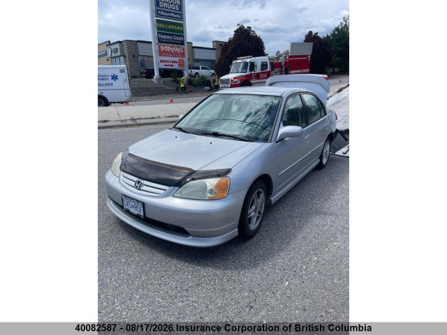 Продажа на аукционе авто 2002 Honda Civic, vin: 2HGES16812H922909, номер лота: 40082587